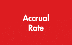 Accrual Rate