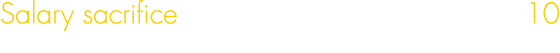 Salary sacrifice 10